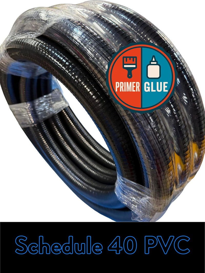 Pondscape Flexible PVC Pipe for Pond, Waterfall, Pool and Spa Hose Flexpipe (1.5-inch x 25-feet) - Image 4